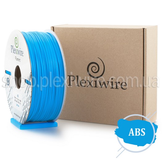 ABS пластик для 3D принтера голубой 400м / 1кг / 1.75мм