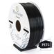 PETG пластик для 3D принтера чорний 400м / 1,2кг / 1,75мм