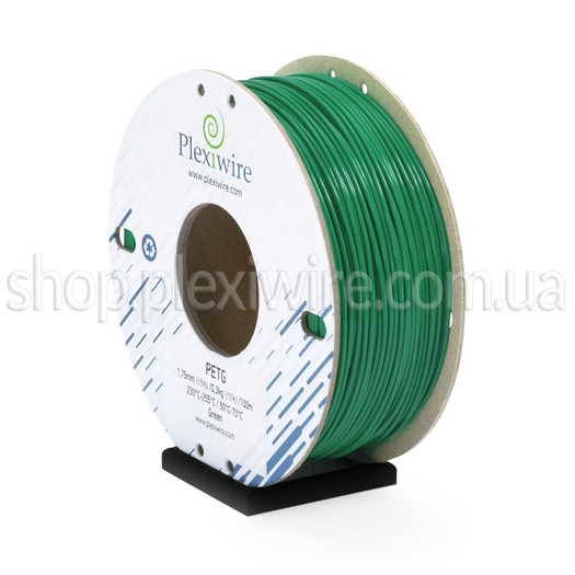 PETG пластик для 3D принтера зелений 100м / 0,3кг / 1,75мм