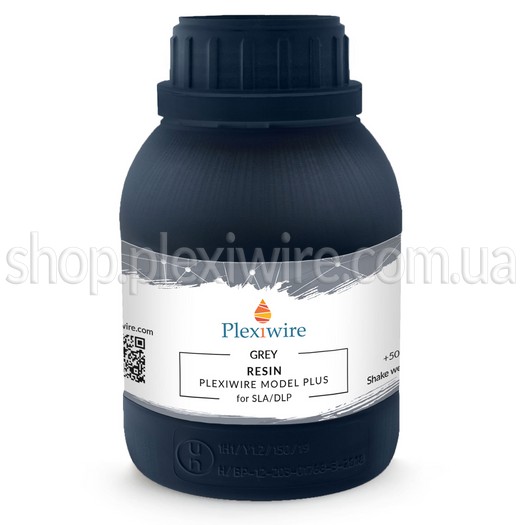 Фотополімерна смола Plexiwire resin model plus 0.5кг grey