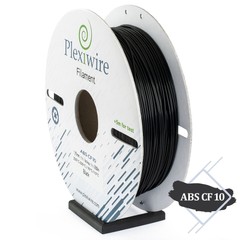 ABS CF 10 пластик для 3D принтера черный 200м / 0,5кг / 1.75мм