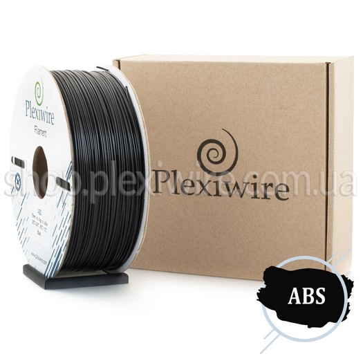 ABS пластик для 3D принтера черный 400м / 1кг / 1.75мм