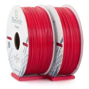 ABS пластик для 3D принтера красный 400м / 1кг / 1.75мм