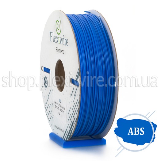 ABS пластик для 3D принтера синій 300м / 0.75кг / 1.75мм