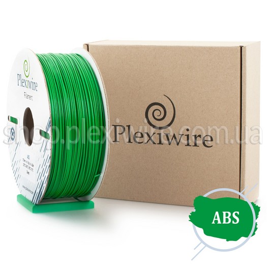 ABS пластик для 3D принтера зелений 400м / 1кг / 1.75мм