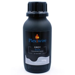 Фотополимерная смола Plexiwire resin basic rigid 0.5кг grey