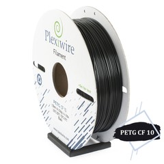 PETG CF10 пластик для 3D принтера чорний 200м / 0.6кг / 1.75мм