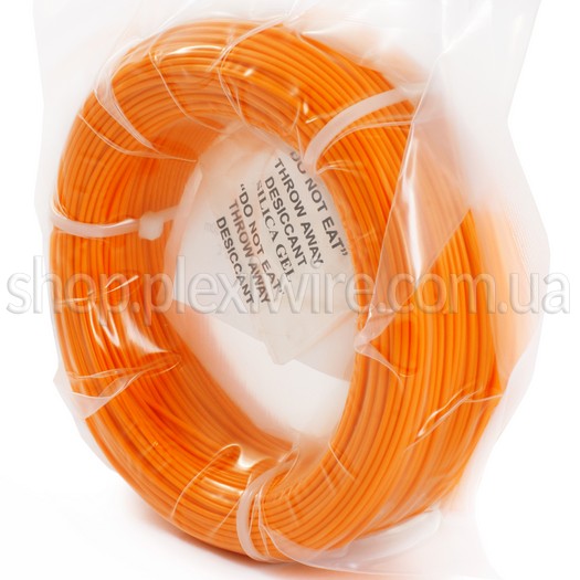 ABS пластик для 3D принтера оранжевый 100м / 0.25кг / 1.75мм