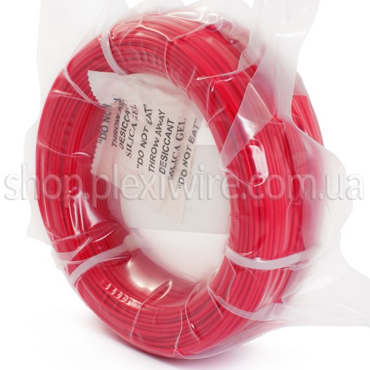 ABS пластик для 3D принтера червоний 100м / 0.25кг / 1.75мм