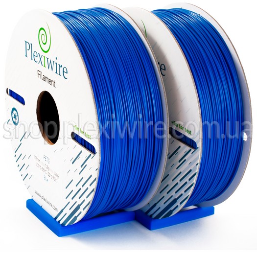 PETG пластик для 3D принтера синий 400м / 1,2кг / 1,75мм