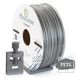 PETG пластик для 3D принтера серебро 1,75мм (400м / 1,2кг)